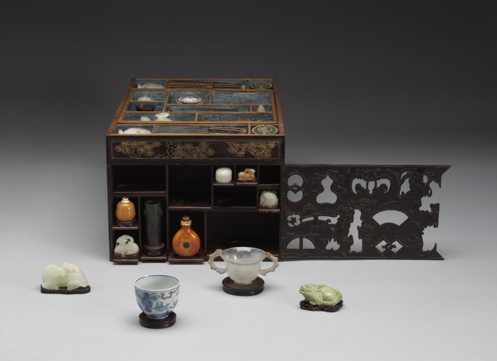  最强|地表上最强开箱！收藏达人乾隆皇帝的多宝格