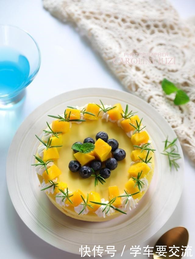 入口|女生最爱的芒果酸奶慕斯,甜蜜柔滑,入口即化,不用烤箱也能做