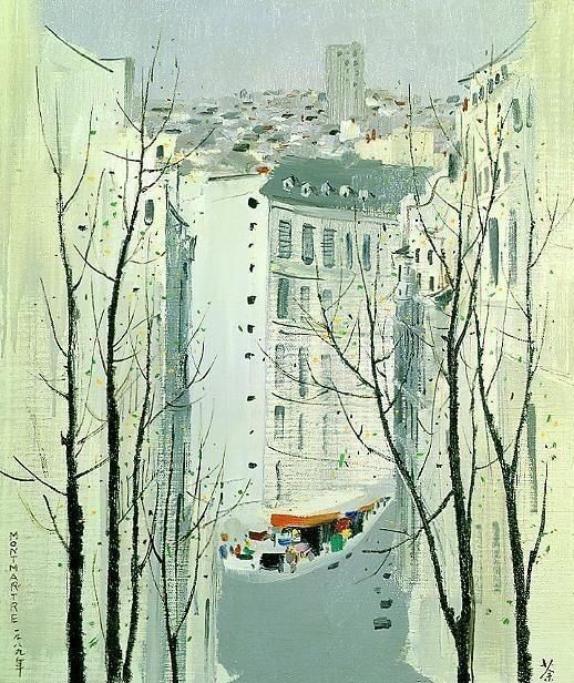  方艺术|“中国画”吴冠中画的太好，中国画在他笔下活了起来