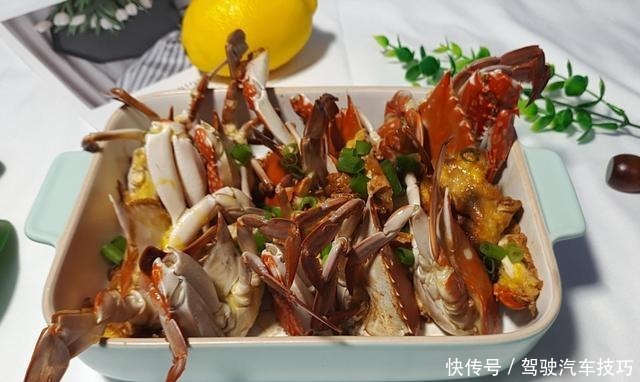 做法|表哥送了5斤梭子蟹,来个不一样的做法,比清蒸更有味