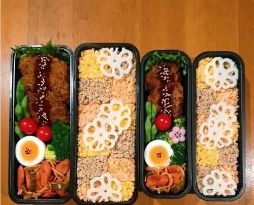 海苔饭团|日本一对兄妹的便当，吸引3万人围观，强迫症表示看起来好爽