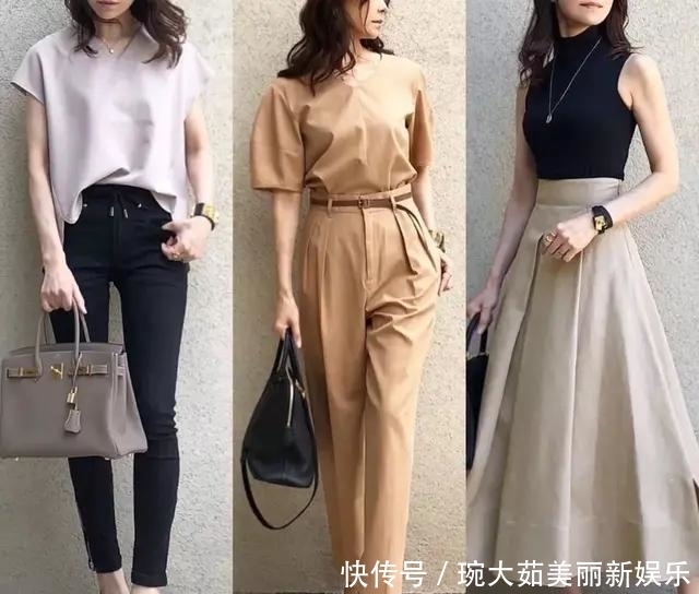 时尚|跟着日本时尚博主学穿搭，简约通勤风，照着穿也很好看