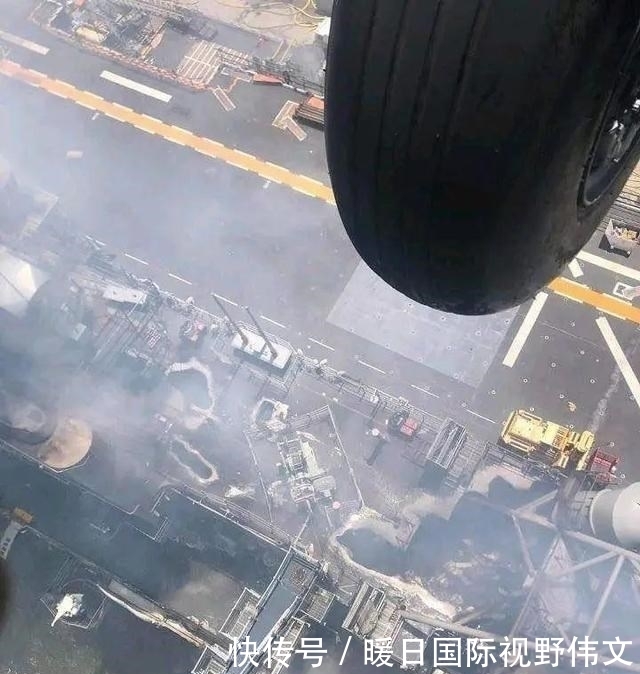 图源|“好人理查德号”生前是个体面人，要不是这次大火她就来南海了