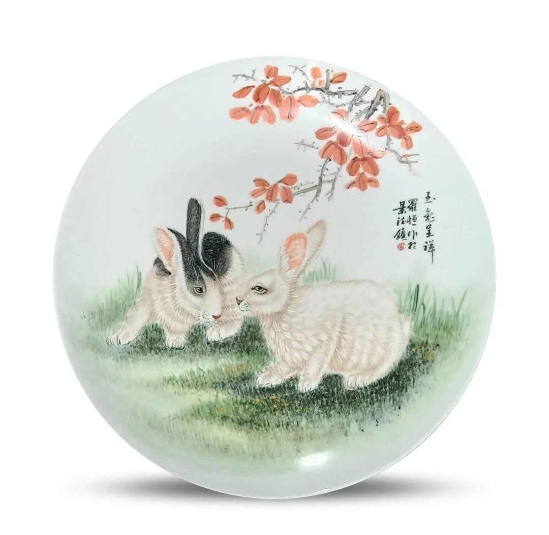 收藏|跨界画家罗恒再次搅热艺术品收藏圈——十二生肖手绘瓷盘 款款都可爱