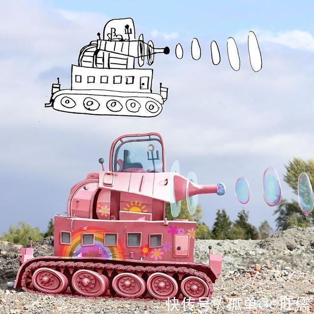 十足|恐怖又搞笑十足的PS神作,这位父亲一定来自外星球吧