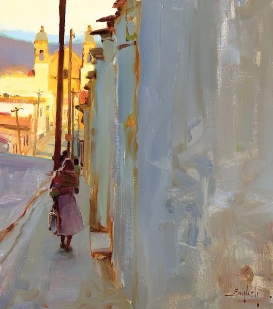 影迷|光影迷情,他的油画就是这么赏心悦目!