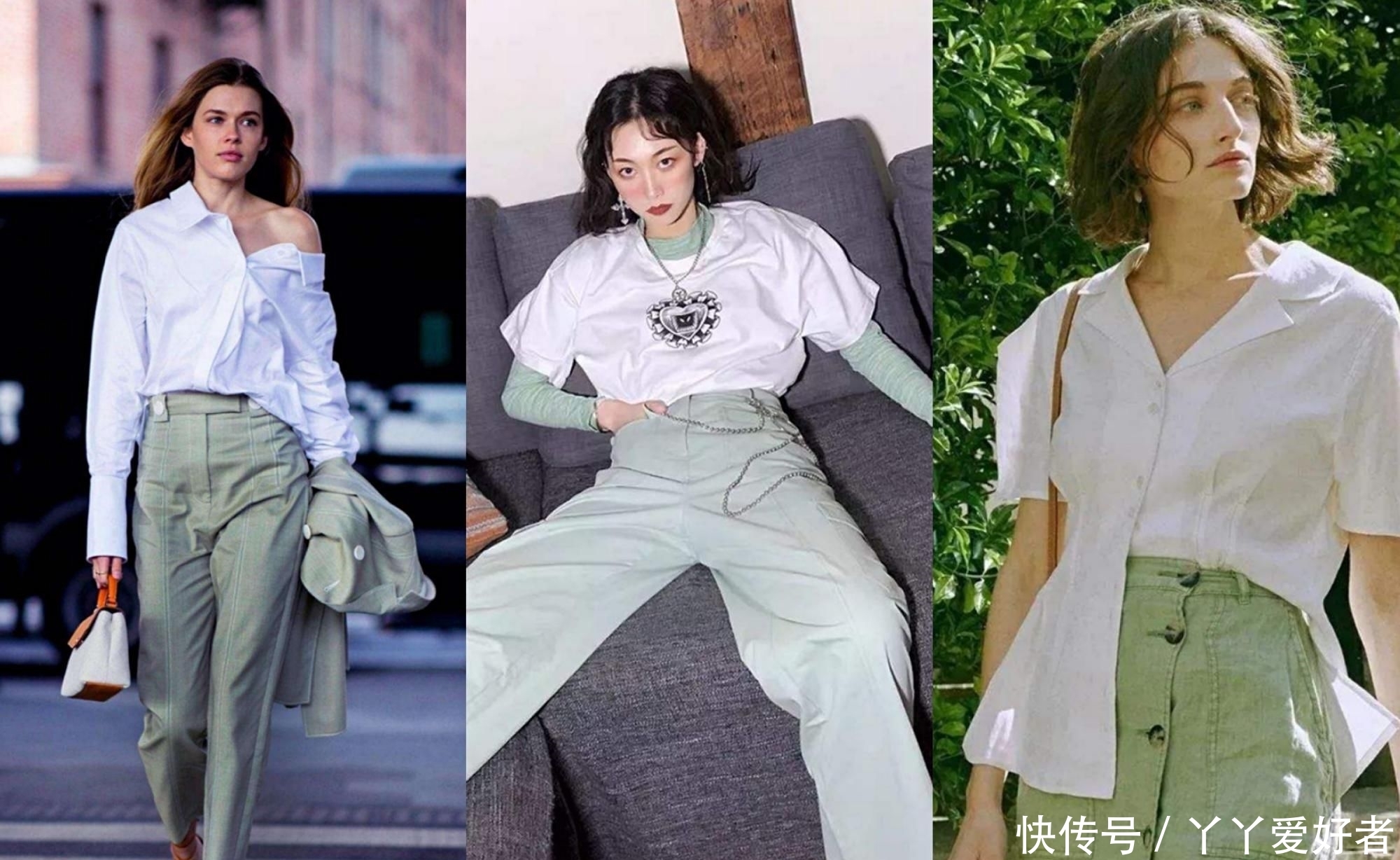 西装套装|“鼠尾草绿”火了!比牛油果绿更温柔不挑人,2020一定要穿一件