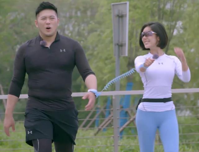 跑步|赵奕欢带男朋友跑步,看到她的身材比例,说不妒忌是假的
