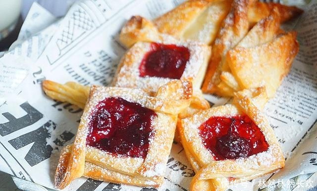 简单|15分钟快手丹麦酥,成本10元做一大盘,简单0技巧,谁做谁成功