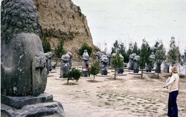 农民|武则天墓前有61个无头石人，千百年成谜，1971年被农民解开