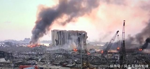 如同|黎巴嫩首都大爆炸，如同地狱