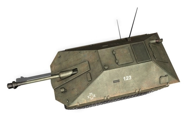  罗马尼亚|二战罗马尼亚Maresal坦克歼击车，贫穷的产物，追猎者受其启发