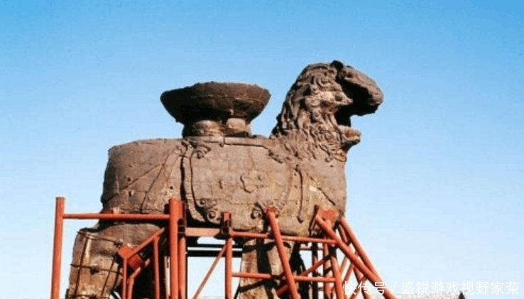 铁狮子|一千年前的铁狮子, 到现在已经岌岌可危, 还得铁架子才能站起来