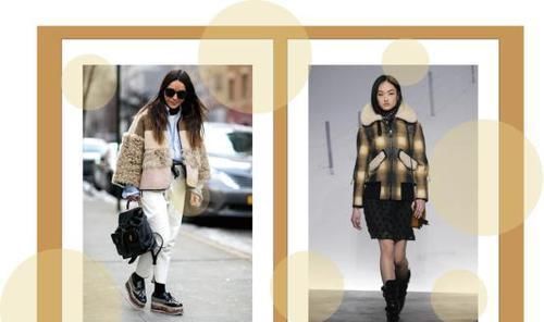 棉袄|大棉袄穿着太老气,一身羊羔绒保暖又时髦,让你气质大提升