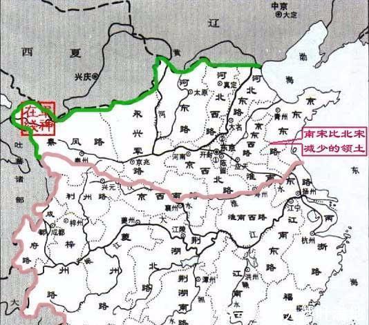 北宋|北宋面积280万平方公里，南宋只剩200万，主要丢了哪些地方