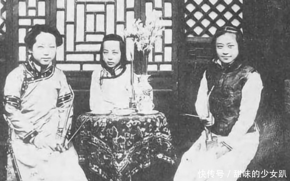 恩爱|罕见清末老照片：图2小妾被训得不敢说话，图5小夫妻相当恩爱！