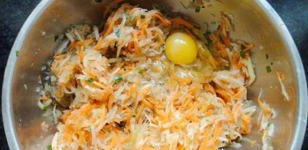 加上|炸萝卜丸子，不要只用面粉和胡萝卜再加上这种，丸子就更香了