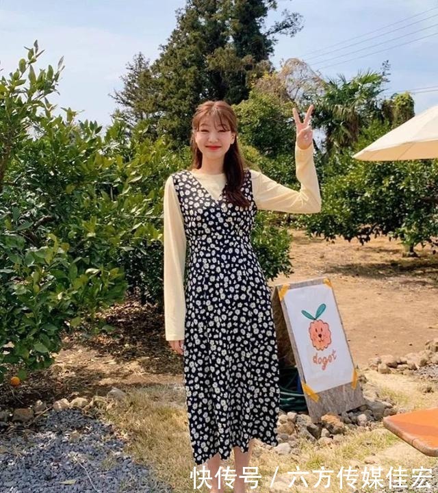 搭配|你那里入秋了吗?是时候穿长袖衫了,清新好看还能显高