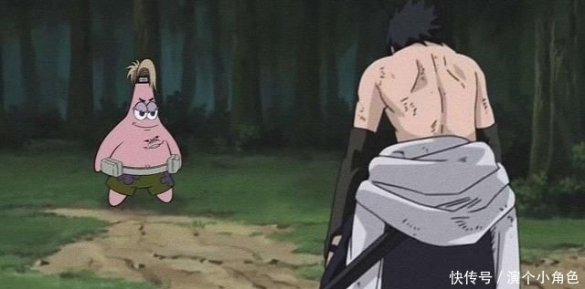 艺术就|《火影忍者》派大星扮演火影中的迪达拉，网友：还别说，挺像的