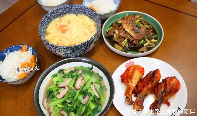 伙食|我家晚餐,3个菜1个汤,朋友说这伙食,一个月3000够不够