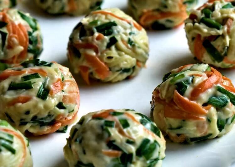 胡萝卜|菜丸子这么做,不腥不散还入味,2口1个,做一盘一点都不剩