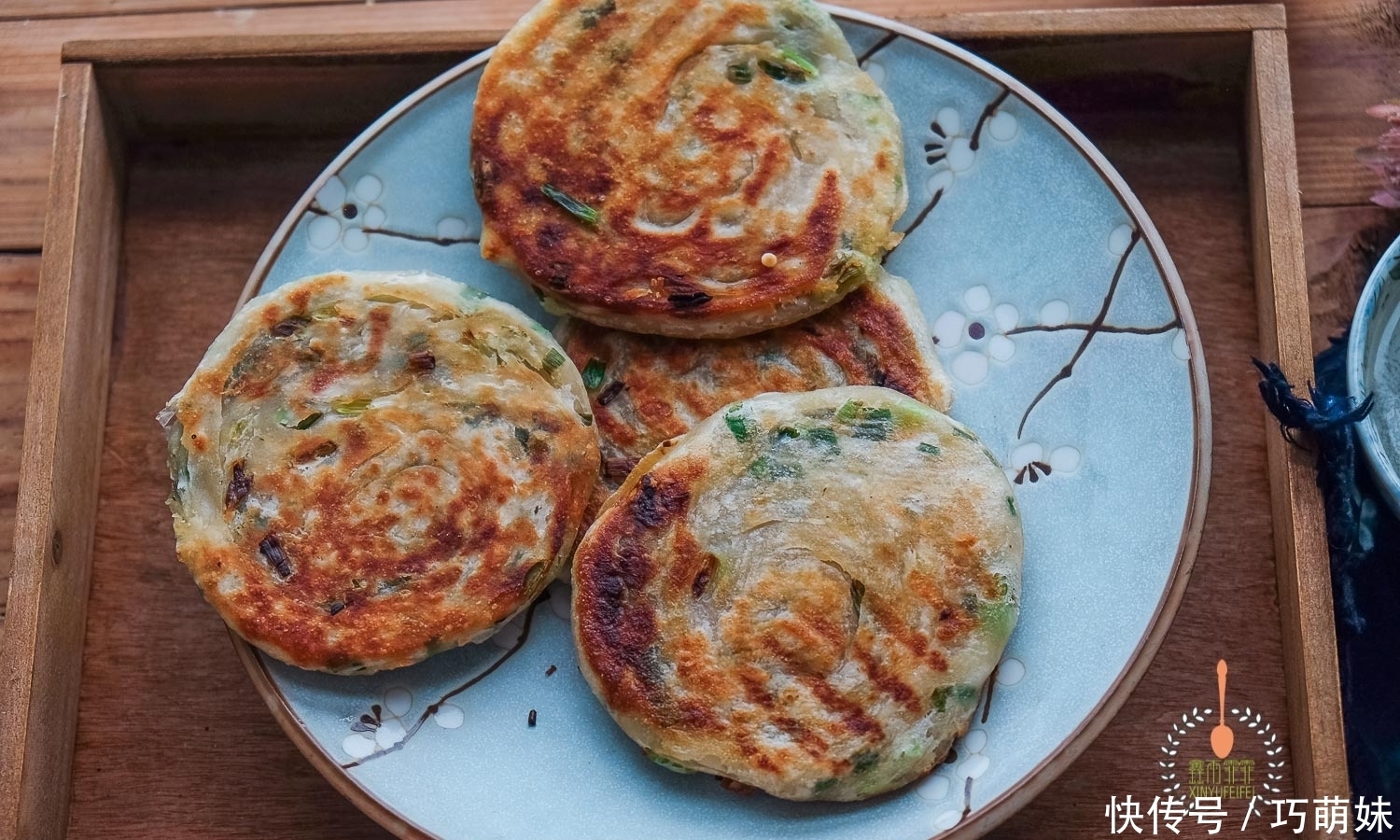 酥脆|葱花饼大人孩子都爱吃，层次分明，凉了也不硬，酥脆掉渣真过瘾！