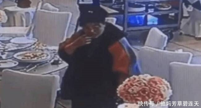 愤怒|大妈饭店打包饭菜，看到监控 老板愤怒报警!!!!