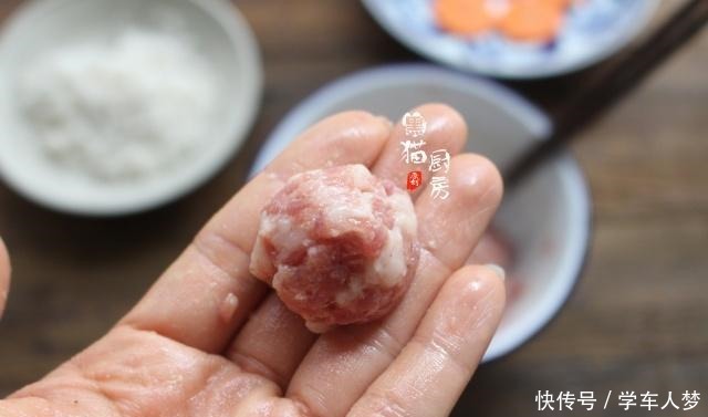 糯米|孩子说我做的肉丸比婆婆做的好吃10倍,关键在调馅儿,年菜必备