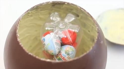  巧克力|用气球制造巧克力蛋，过程真的好简单在家可以尝试做一下