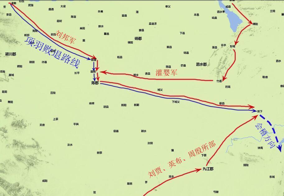 鸿沟|鸿沟和议之后项羽还有十万兵马，为何面对刘邦的追击毫无还手之力