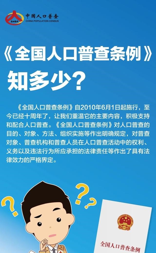 知识|第七次全国人口普查来了！这些知识你了解吗