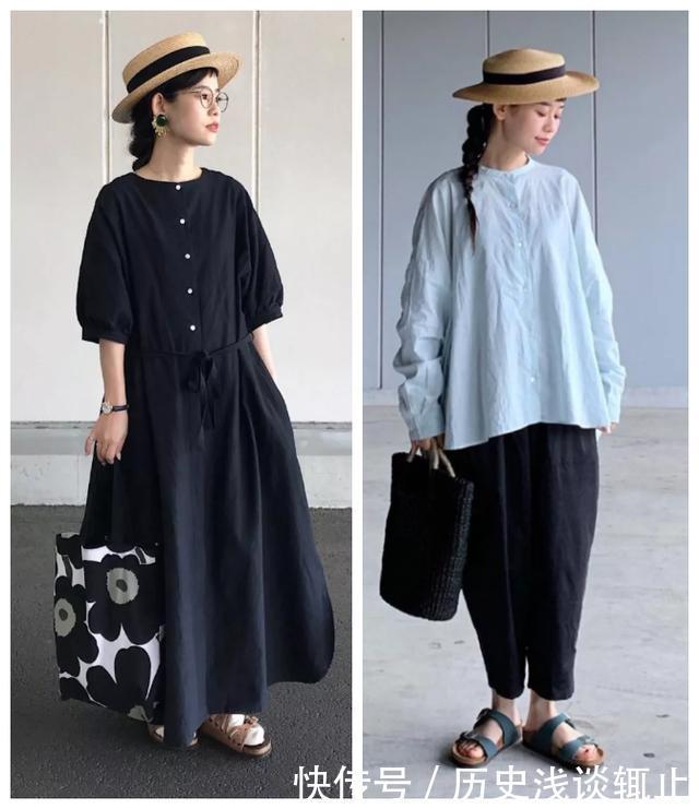  日系|想要穿出纯朴的日系风颜色和面料缺一不可