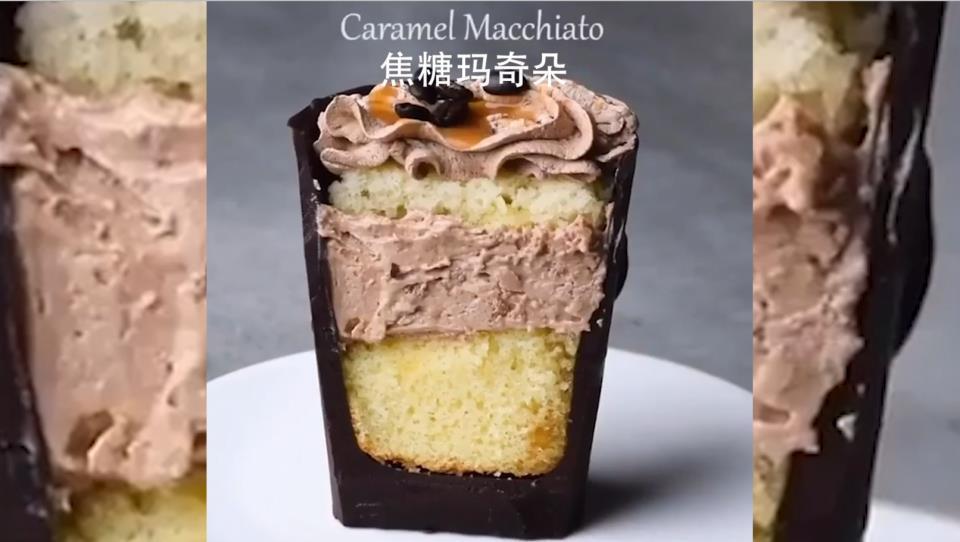  制作|一口能吃掉的蛋糕杯不信来尝试制作一下吧，精致又美味