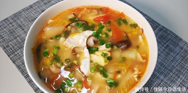 健康|天凉了,饭后喝碗汤,养胃又健康,家常蔬菜汤,老人孩子都喜欢