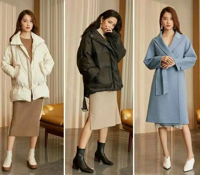  日常|小个子女生日常穿搭，大衣搭配针织衫毛衣，显高又显瘦