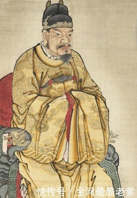 相貌进行|9幅朱元璋画像：满清将他抹黑成猪腰子脸，图9才是朱元璋真实相貌