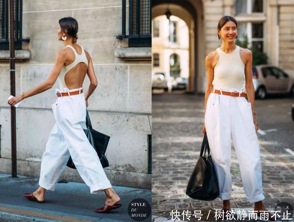  奶奶裤|别再穿阔腿裤了，2020最流行的4条裤子长这样