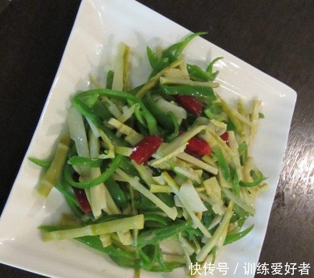 脆爽|青椒竹笋,清香鲜嫩,脆爽营养,味道十足好下饭