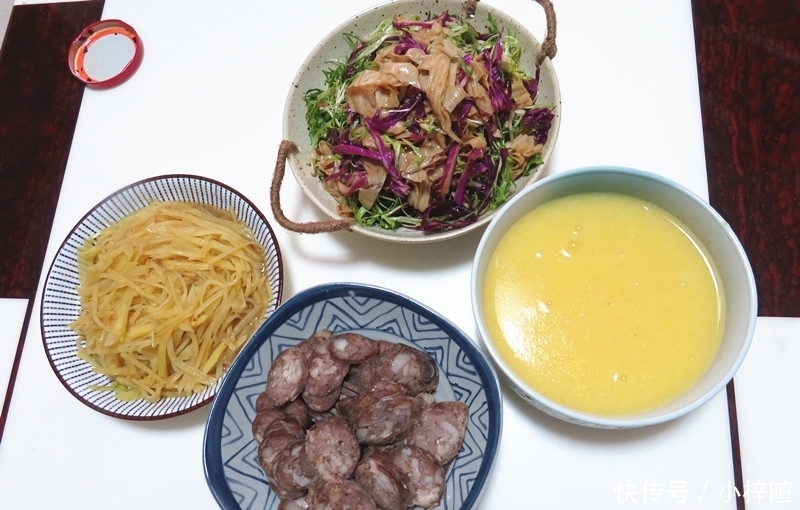 过年|过年吃腻了大餐,在家自己准备了3道家常菜,女儿说这样吃舒服!