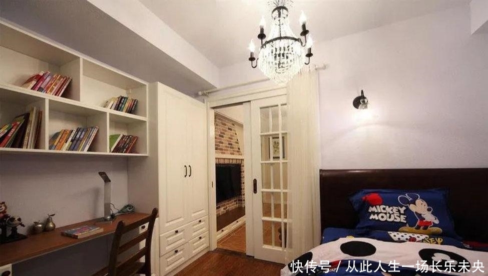 收纳|89平的三室一厅,美式格调休闲惬意,让人只想宅在家!