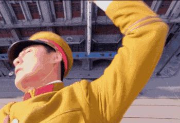  GIF|搞笑GIF：你这脚有毒吧！