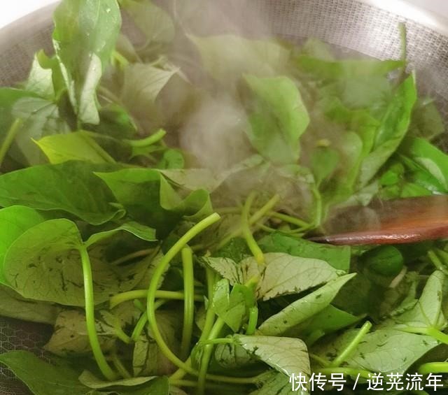 开胃|青炒番薯叶,简单又开胃,一人吃一盘不够