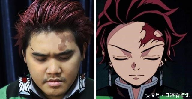 程度|鬼灭之刃的COS很多,但要说搞笑程度,真没多少人比得过他