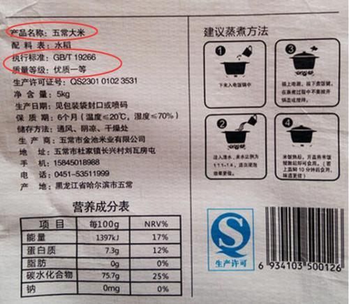 你家|真正的优质大米,包装上一定有这几组数字,快看看你家的有没有?