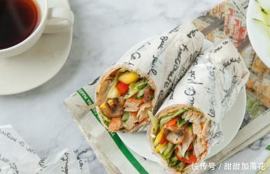 记得|创新时蔬鸡肉卷,吃了就忘不掉,记得再忙也要好好吃饭呀