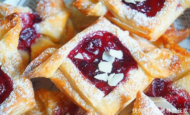  简单|15分钟快手丹麦酥，成本10元做一大盘，简单0技巧，谁做谁成功