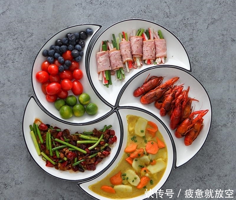 情趣|网红陶瓷餐具-月亮盘,让平淡的生活充满情趣,52件套只要358元!