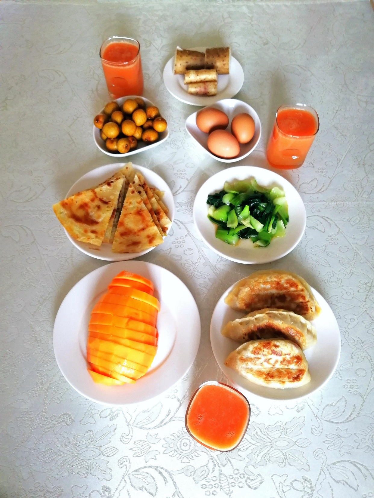  山药|早餐要吃好，我家早餐从没买过，每天都是一大桌，一个月也不重复