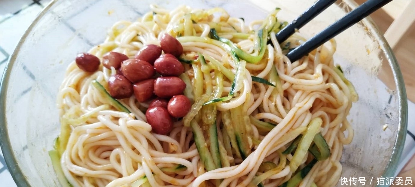  清凉|家常凉拌面做法,清凉爽口,天热了一定想吃,赶快收藏!