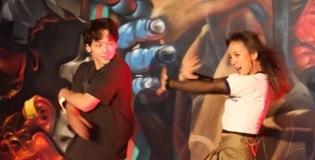 混声|李孝利,刘在石,Rain,光熙和Zico的混声舞台,光熙是来搞笑的吧